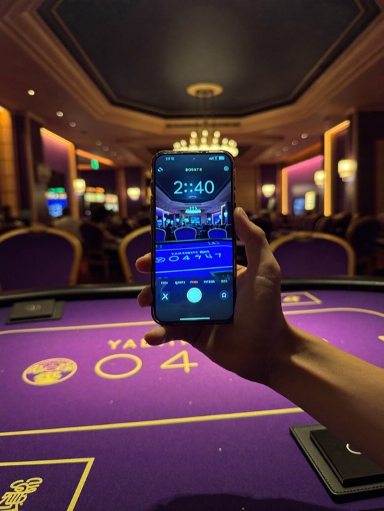 The Royal711 Android build on a phone